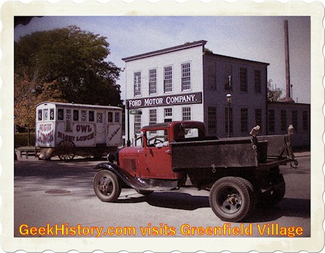 Henry Ford Museum and Greenfield Village in Dearborn, Michigan